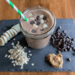 Healthy Chocolate Peanut Butter Banana Smoothie