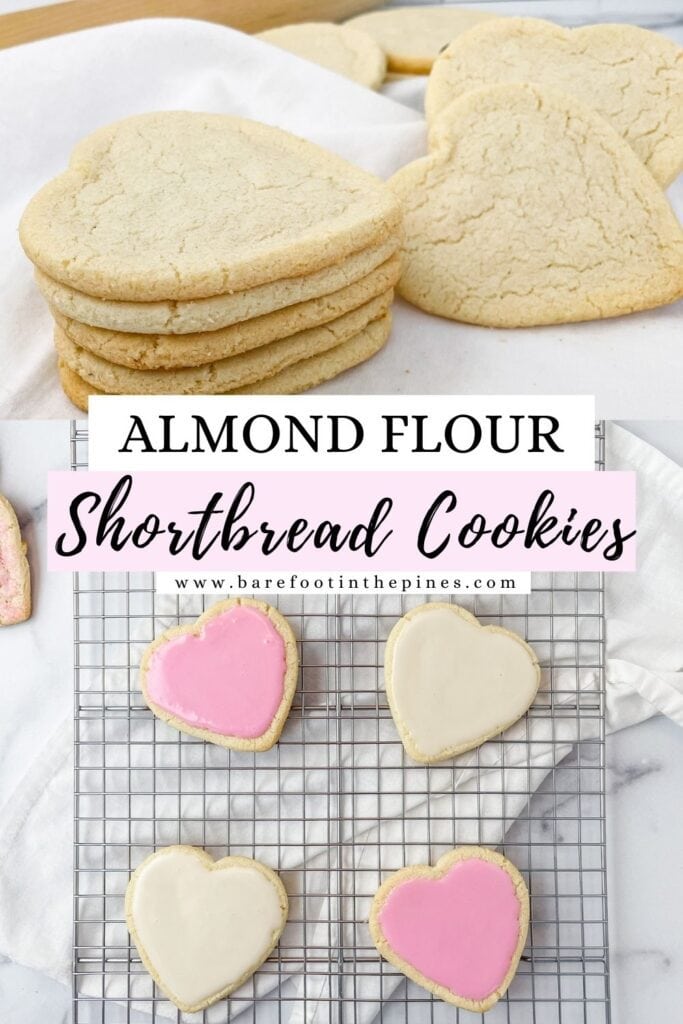 Save almond shortbread cookies to your pinterest board!
