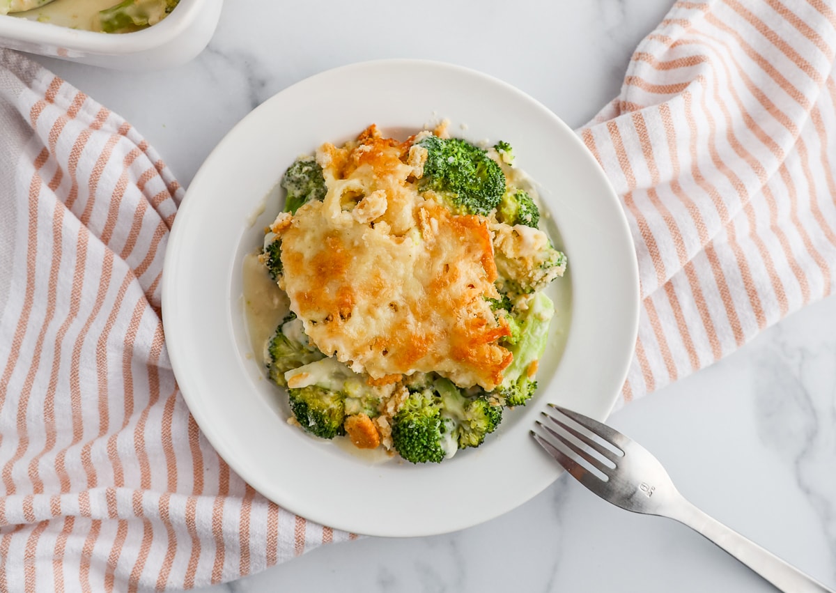 Easy Broccoli Cheese Casserole