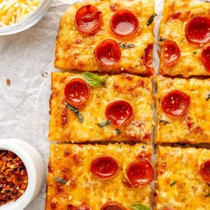 Homemade Sheet Pan Pizza Recipe - Barefoot In The Pines