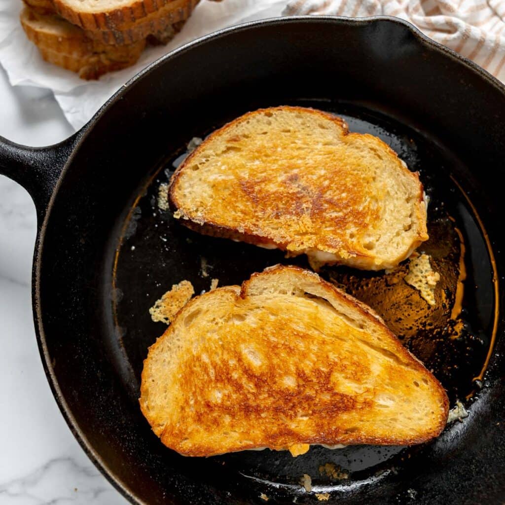 The Best Sourdough Grilled Cheese Sandwich - Barefoot In The Pines